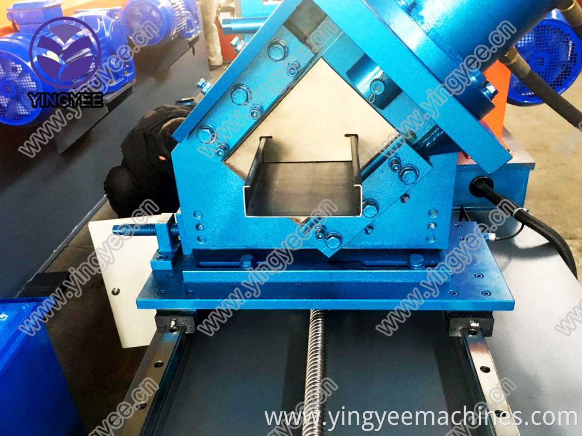 C Purlin Roll Forming Machine/Light Steel Keel Roll Former Furring Channel Rollforming Machine